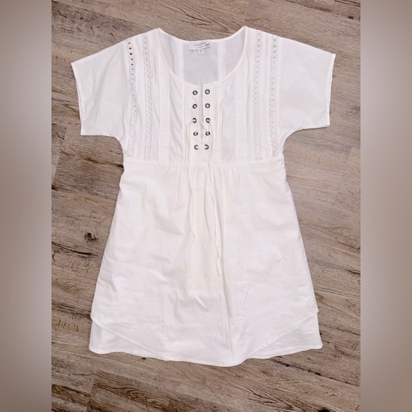 Marissa Webb • Eyelet Pintuck Minidress - Picture 12 of 15